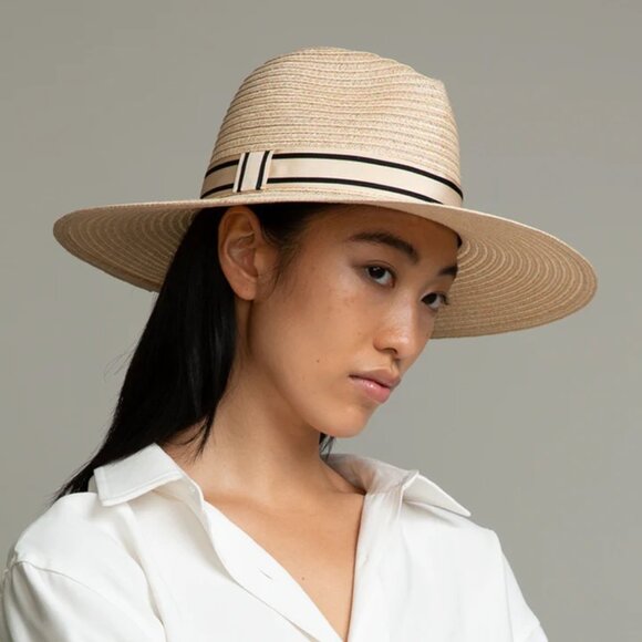 NEW Eugenia Kim Emmanuelle Hat in Natural - Picture 1 of 2